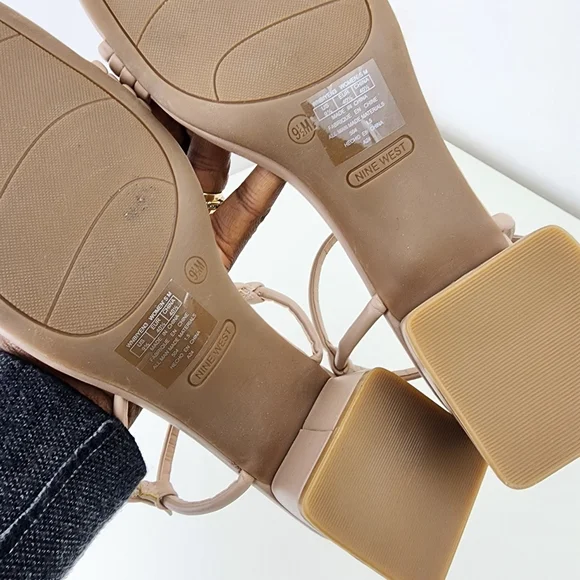 Elegant Tan Women's Sandals - Picture 6 of 11